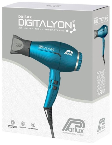 Parlux Digitalyon Hair Dryer Blue 1Ud
