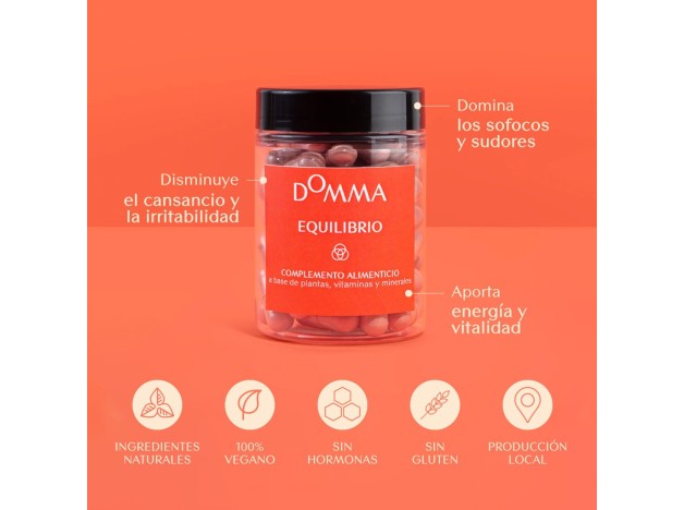 Domma Equilibrio Físico y Mental 56 Cápsulas