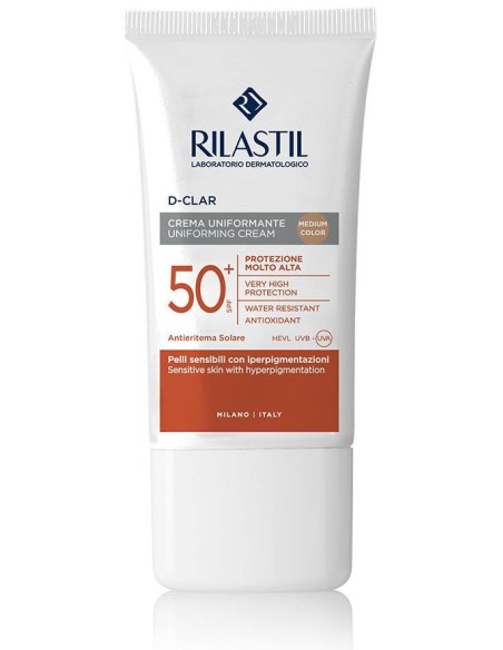 Rilastil Sun System D-Clar Crema Solar Anti-Manchas Medium Color Spf50+ 40Ml