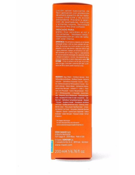 Rilastil Sun System Leche Solar Corporal Velluto Spf50+ 200Ml