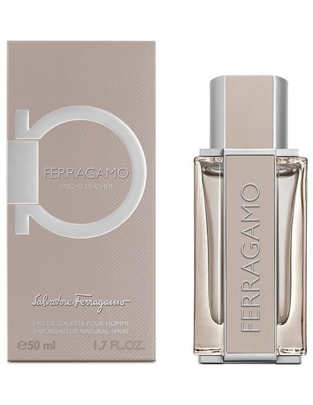Ferragamo Bright Leather Men Eau De Toilette Vaporizador 50 Ml
