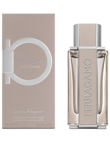 Ferragamo Bright Leather Men Eau De Toilette Vaporizador 100 Ml