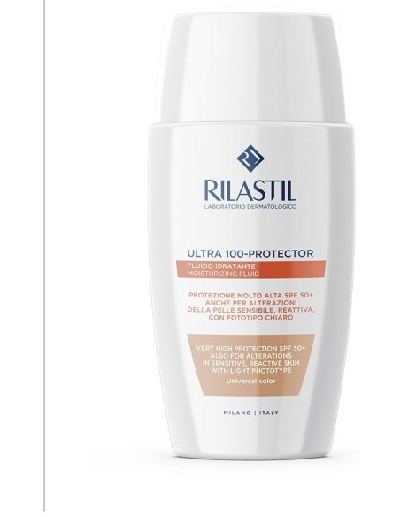 Rilastil Sun System Ultra 100 Protector Emulsión Solar Facial, 50 Ml