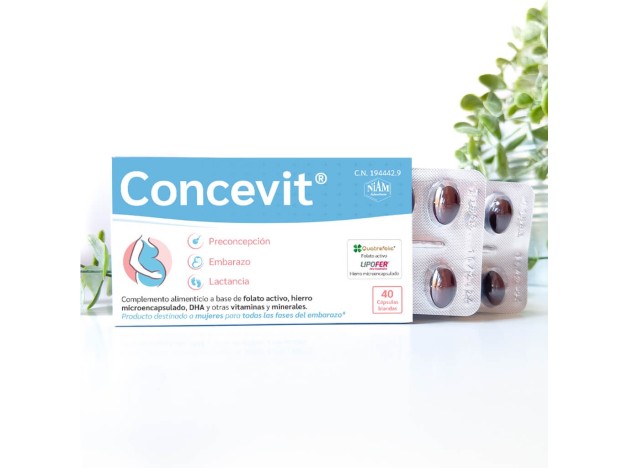 Concevit Preconcepción 40 Cápsulas