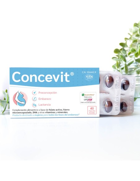 Concevit Preconcepción 40 Cápsulas