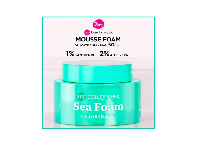 7Days My Beauty Week Sea Foam Cleansing Foam 50Ml