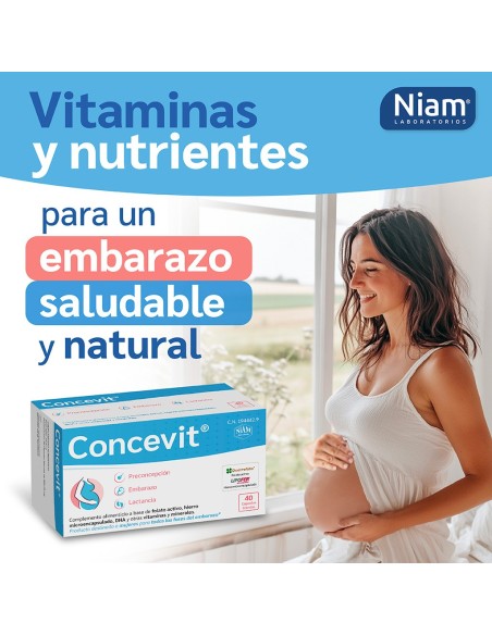 Concevit Preconcepción 40 Cápsulas