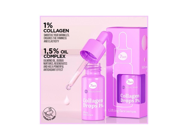 7Days My Beauty Week Collagen Drops Serum...