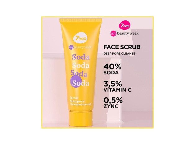 Soda Limpieza Y Exfoliación Facial Profunda De...