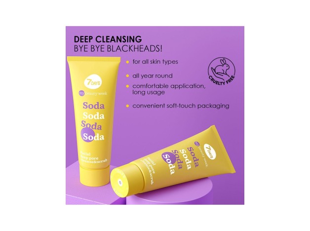 Soda Limpieza Y Exfoliación Facial Profunda De...