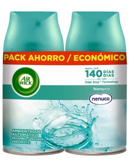 Air Wick Freshmatic Ambientador Recambio Nenuco 2X250Ml