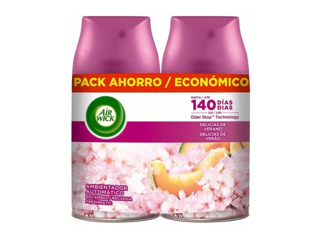 Freshmatic Ambientador Recambio Duplo Delicias...