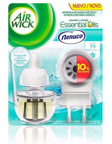 Air-Wick Ambientador Electrico Completo Nenuco 19 Ml