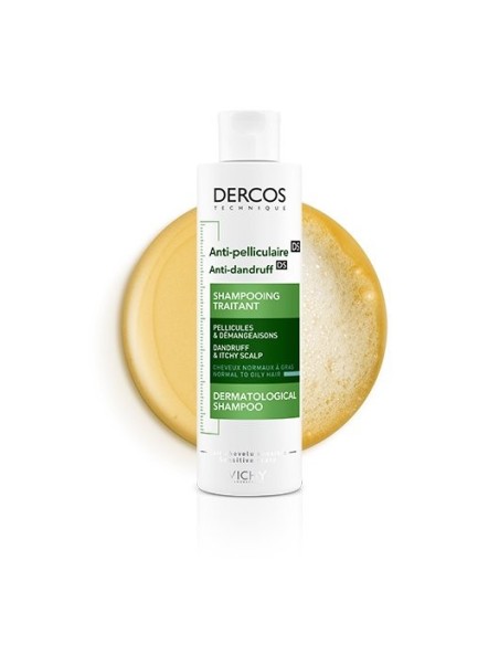 Vichy Dercos Technique Anticaspa Grasa 200 ml