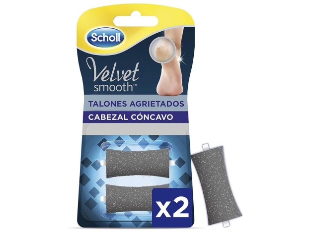 Scholl Velvet Smooth Talones Agrietados Limas...