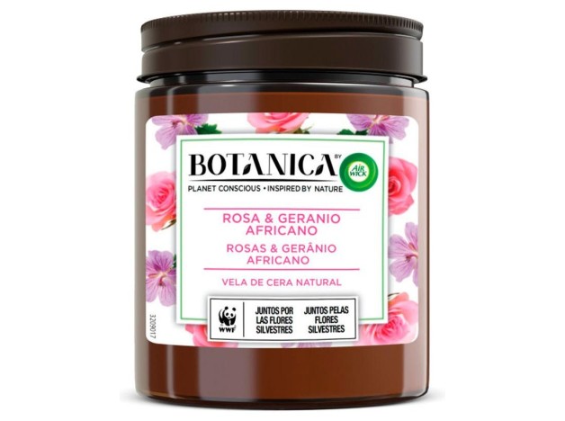 Air Wick Botanica Vela Rosa %26 Geranio 205G