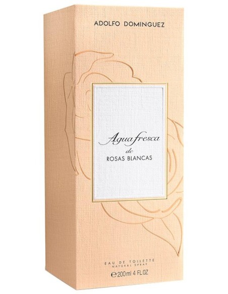 Agua Fresca De Rosas Blancas Eau De Toilette Vaporizador 200 Ml
