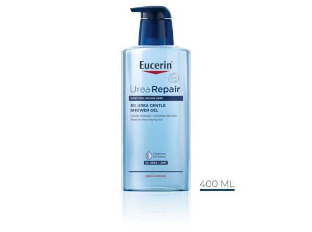 Eucerin Urea Repair Plus Gel Baño 5% Urea 400 ml