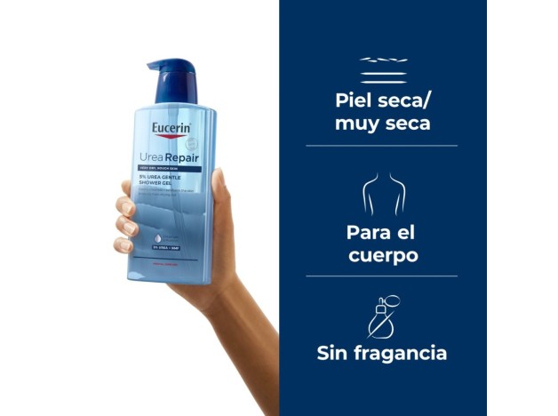 Eucerin Urea Repair Plus Gel Baño 5% Urea 400 ml