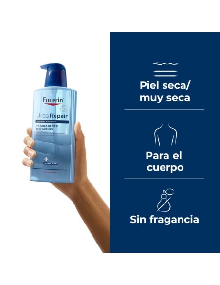 Eucerin Urea Repair Plus Gel Baño 5% Urea 400 ml