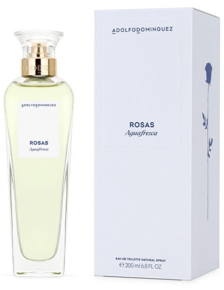 Adolfo Dominguez Agua Fresca De Rosas Eau De Toilette 200Ml Vapo