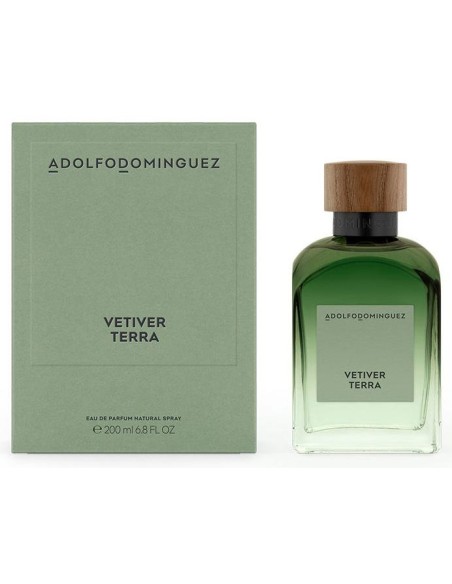 Adolfo Dominguez Vetiver Terra Eau De Parfum 200Ml