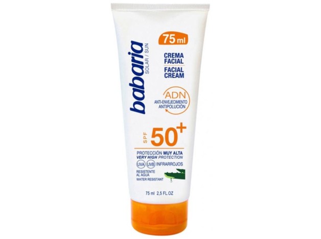 Solar Adn Crema Solar Facial Aloe Vera Spf50...