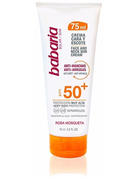 Babaria Rosa Mosqueta Fluido Anti-Manchas Spf50+ 75Ml