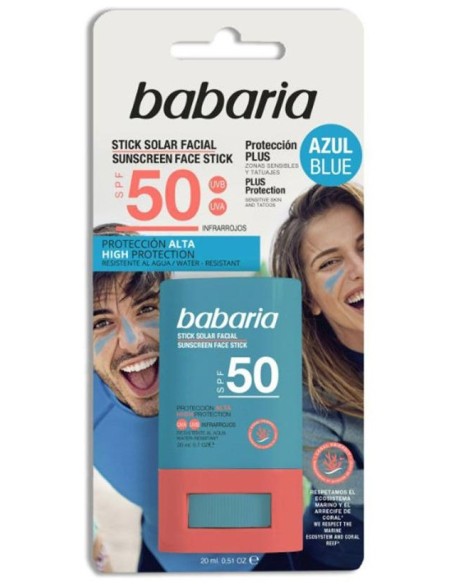 Solar Stick Facial Azul Spf50 20 Gr