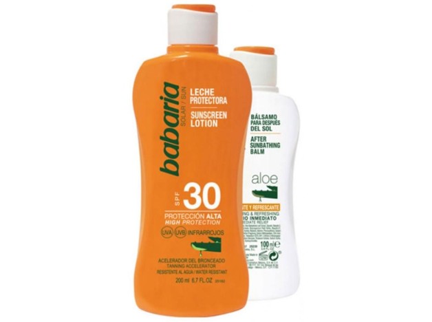Babaria Solar Leche Aloe Vera Spf30 200Ml
