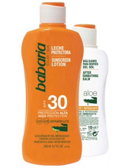 Babaria Solar Leche Aloe Vera Spf30 200Ml