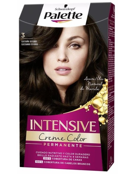 Schwarzkopf Palette Intensive Tinte N3 Castaño Oscuro 1Ud