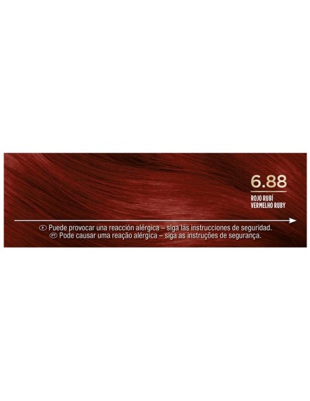 Schwarzkopf Palette Intensive Tinte N6.88 Rojo Rubí 1Ud