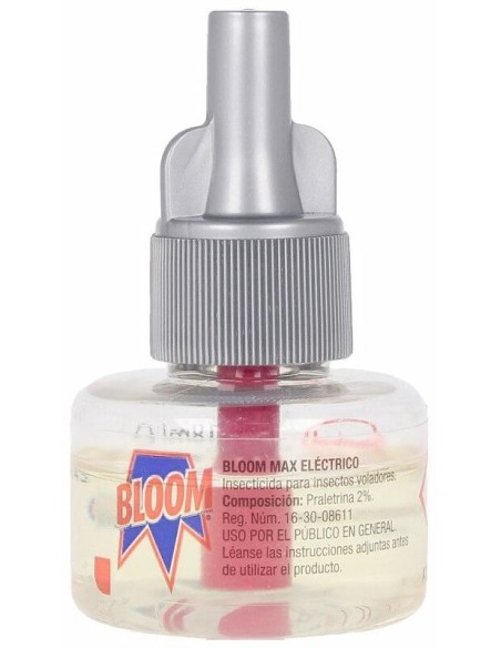 Bloom Max Moscas %26 Mosquitos Rec.Eléctrico Líquido 45 Noches 18 Ml