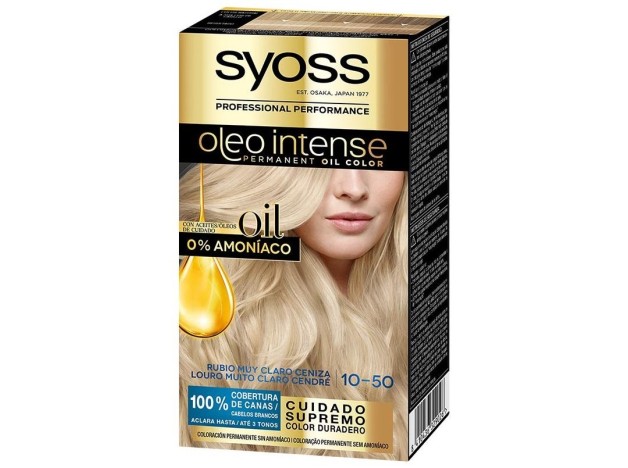 Oleo Intense Tinte Sin Amoniaco 10.50 - Rubio...