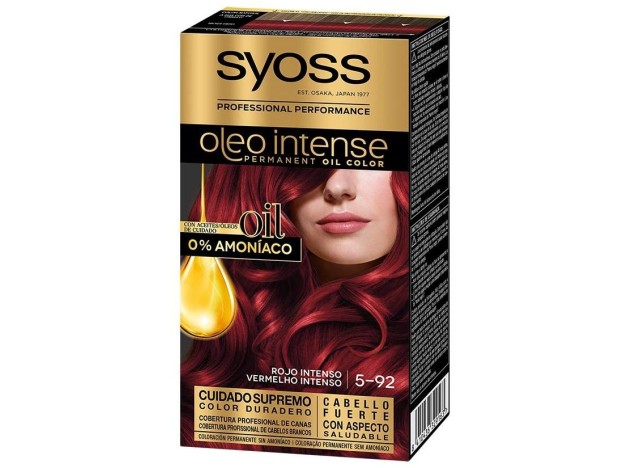 Syoss Olio Intense Tinte Sin Amoniaco 5.92 Rojo...