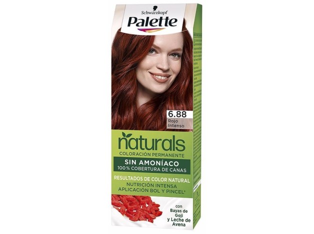 Schwarzkopf Kit Palette Natural Tinte 6.88 Rojo...