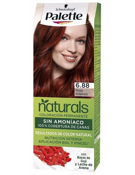 Schwarzkopf Kit Palette Natural Tinte 6.88 Rojo Intenso