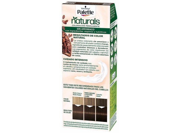 Schwarzkopf Palette Natural Tinte Cabello 4_0...