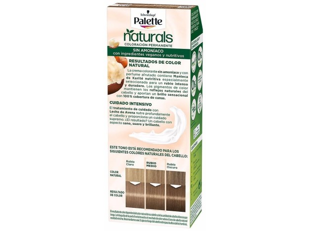 Schwarzkopf Palette Natural Tinte 6.0 Rubio...