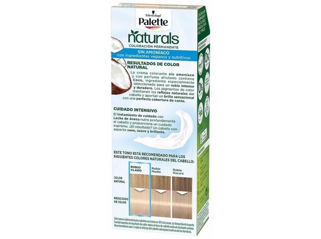 Palette Natural Tinte 12.1-Rubio Extra Claro...