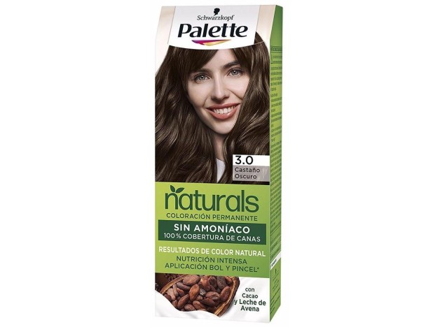 Schwarzkopf Palette Natural Tinte 3.0 Castao...