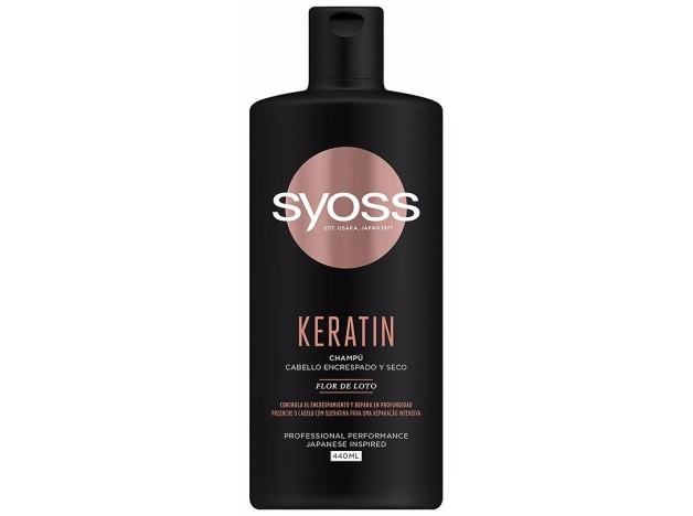 Syoss Keratin Champú Cabello Encrespado Y Seco...