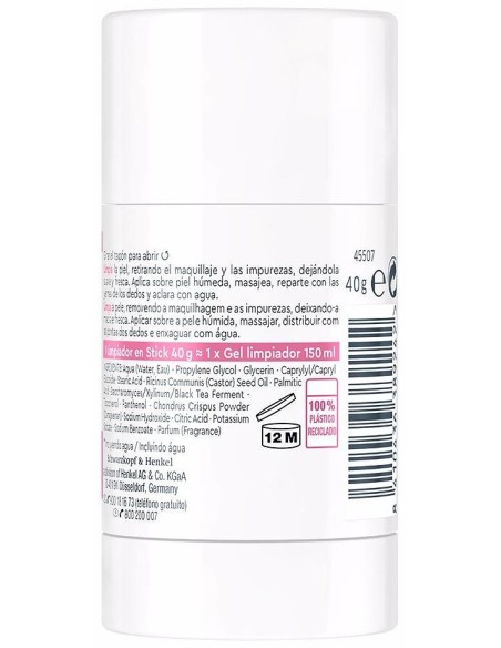 Diadermine Cuidado Esencial Limpieza Facial Stick 40G