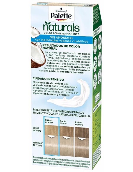 Schwarzkopf Palette Natural 10.2 Rubio Muy Claro Frío 1Ud