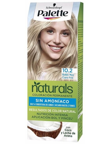 Schwarzkopf Palette Natural 10.2 Rubio Muy Claro Frío 1Ud