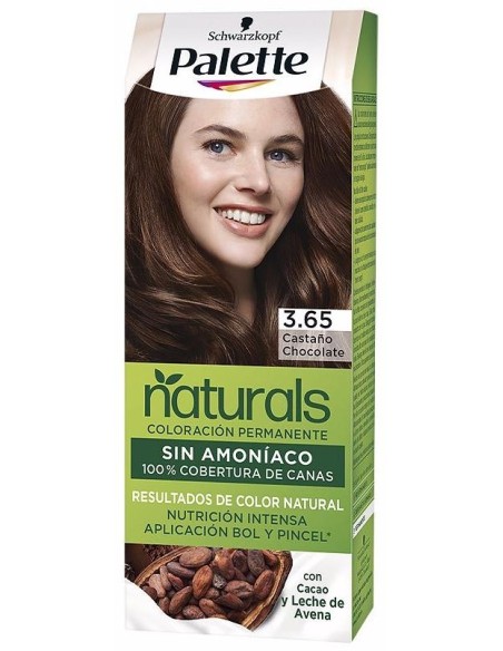 Schwarzkopf Palette Natural N°3.65 Castaño Chocolate 1Ud