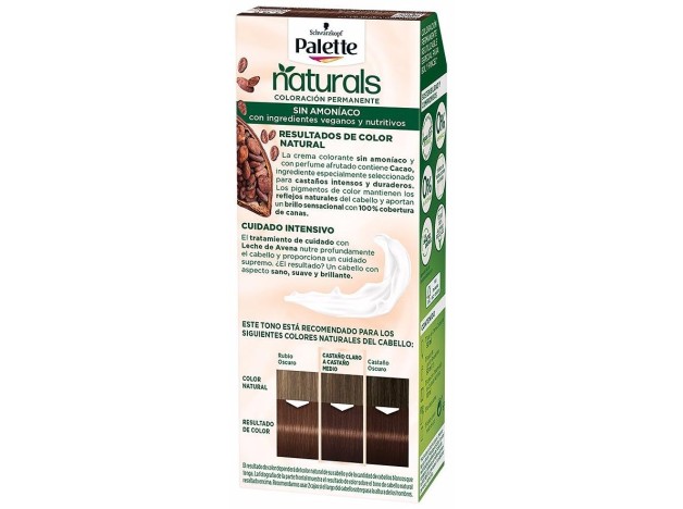 Schwarzkopf Palette Natural N°3.65 Castaño...