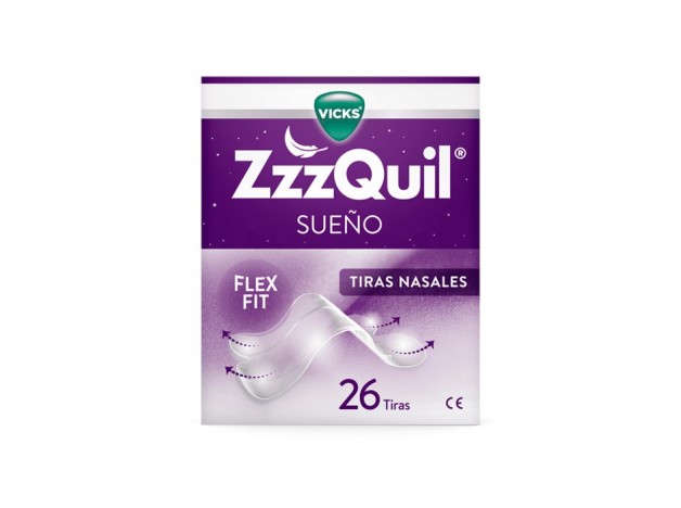 Zzzquil Sueño Tiras Nasales 26 Unidades