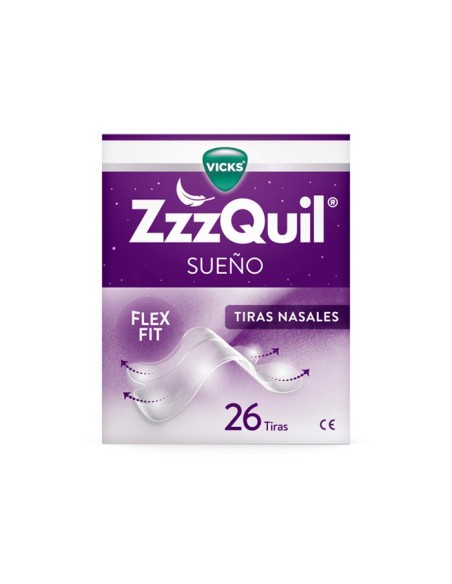 Zzzquil Sueño Tiras Nasales 26 Unidades